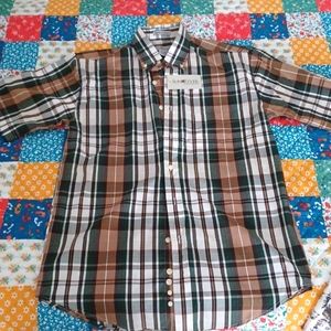 Sun River men's shirt new with tags pine brown